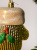 Набор декоративных украшений Варежка 11х7смх2шт золото пластик PC04044G 000000000001180114