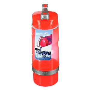 Спортивная питьевая бутылка Sistema, 615мл 000000000001143723