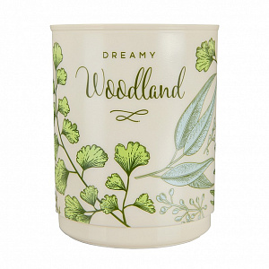 Кружка 400мл PHIBO PICNIC с декором бежевый пластик 000000000001222397