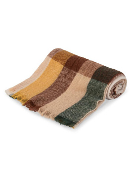 Плед 127х152см Woven Blanket Throw клетка акрил полиэстер 000000000001232269