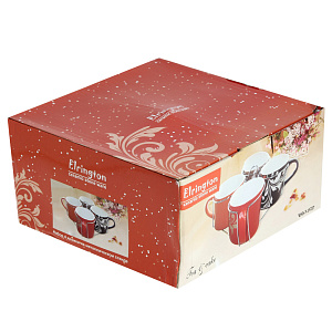 Набор кружек Осень Olaff, 400мл, 4 шт. 000000000001163535