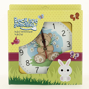 Часы настенные П1-2/7-318 Мишка 000000000001164266