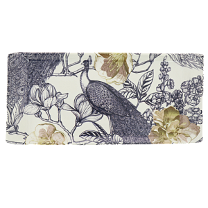 Блюдо сервировочное 29,5х14см LUCKY Павлин прямоугольное (малое) керамика 000000000001208727