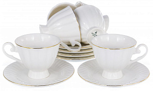 Н-р кофейный 12шт,6чашек 120мл+6блюдец,пд/уп,Грация,Шанти,101-01007 000000000001183383