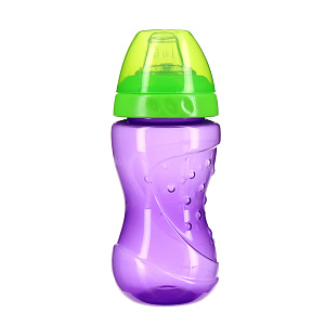 Поильник-Непроливайка с мягким носиком Спорт Lubby, от 6 месяцев, 230мл 000000000001135459