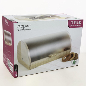 Хлебница 39,5х25,5х18,5см TALLER Лорин бамбук 000000000001203021