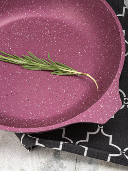 Сковорода 24см KUKMARA Trendy style mystery съемная ручка алюминий 000000000001204178