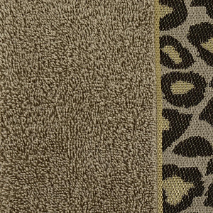 Полотенце 50х90см CLEANELLY BASIC Лиопардо махровое плотность 460гр/м кофейный 100% хлопок ПЦ2601-4478,16-1120 000000000001201412