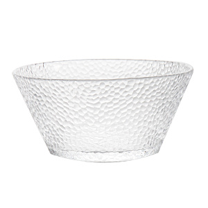 Салатник 18см/1л GARBO GLASS Рифленый стекло 000000000001217355