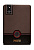 Пододеяльник 175х210см DE'NASTIA коричневый сатин-страйп 3мм хлопок-100% 000000000001215567