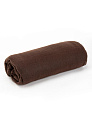Плед 160х120см FORA плотность 130гр/м шоколадный полиэстер 000000000001229006