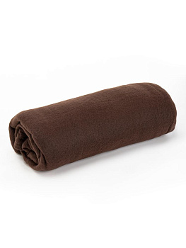 Плед 160х120см FORA плотность 130гр/м шоколадный полиэстер 000000000001229006