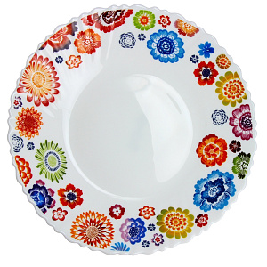 Тарелка обеденная 25,5см FARFORELLE МАРГАРИТКИ M22061 000000000001090809