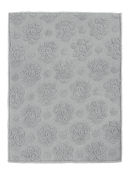 Коврик для сушки посуды 40х30см LUCKY Розы серый жаккард микрофибра полиэстер 000000000001198059