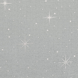 Скатерть 150х250см LUCKY Золотая коллекция звёзды серый 100% полиэстер E020201 000000000001203763