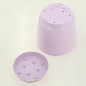 Горшок для цветов 2л h145мм D150мм GARDENPLAST ФРЕЗИЯ №1 лиловый пластик 000000000001207364