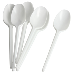 Набор одноразовых столовых ложек Фопос, пластик,  10 шт. 000000000001004069