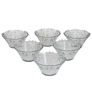 NORITAZEH Конфетница на ножке 6шт 12,5см 850701 000000000001165240