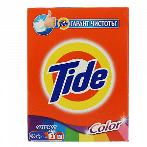 Стиральный порошок Автомат Color Tide, 450 г 000000000001021352