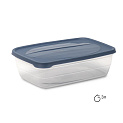 Контейнер пищевой 3л 27,5х19,5х9см в ассортименте пластик 000000000001226444