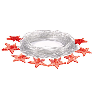 VEGAS Электрогирлянда Звезды 35LED тепл.220v5085 000000000001180336