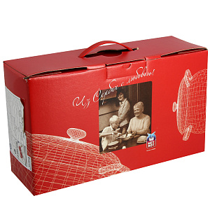 Ковш 1,85л Фрукты металлическая крышка 2413 000000000001140025