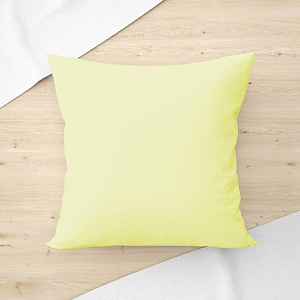Наволочки 70х70см 2шт FORA канареечный поплин хлопок 100% 000000000001225362