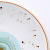 Тарелка суповая 19см TULU PORSELEN Galaxy milky/mint фарфор 000000000001212288