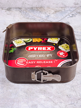 Форма для запекания 23х23см PYREX квадратная алюминий 000000000001203111