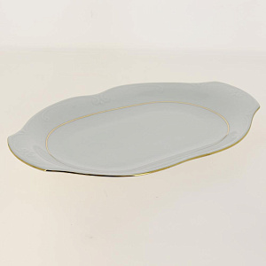 Блюдо овальное 33см CMIELOW Kamelia B014 фарфор 000000000001172795