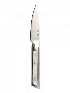 Нож для чистки овощей 8,8см DE'NASTIA ручка с мраморной вставкой нержавеющая сталь 000000000001218774