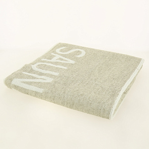 Полотенце махровое 75х150см PRIVILEA Сауна плотность 400гр/м2 бежевое хлопок87% лен13% 000000000001206203