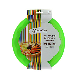 Форма для выпечки Апельсин Marmiton, зеленый, силикон 000000000001125394