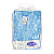 Халат женский махровый Venezia Cleanelly, голубой, 48 размер 000000000001126135