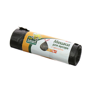 Мешки для мусора с завязками Beesmart Paclan, 35л, 15 шт. 000000000001068996