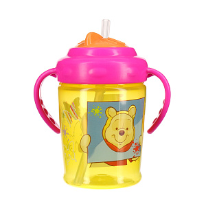 Поильник Мои друзья Тигруля и Винни Lubby&Disney baby, от 6 месяцев, 250мл 000000000001135510
