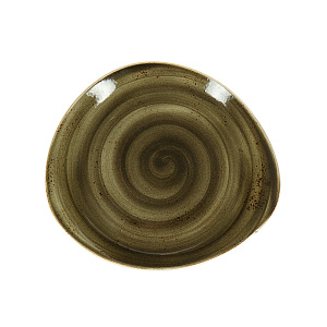 Асимметричная тарелка Craft Steelite, коричневый, 30.5 см 000000000001123956