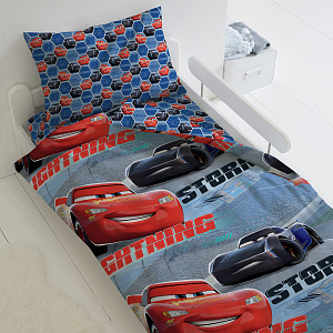 Комплект постельного белья Тачки, 1.5 спальный 000000000001155526
