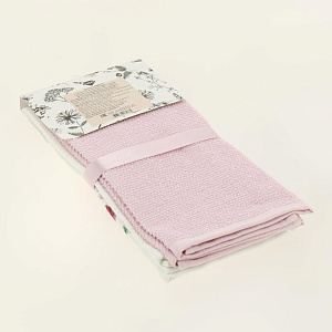 Набор полотенец кух. вафля с трансф.+однотон 40х60см(2шт) 90%хл10%пэ микс диз Турция 000000000001194279