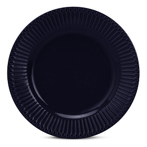 Набор столовой посуды 16 предметов (обеденная 26см-4шт/десертная 20см-4шт/салатник 600мл-4шт/кружка 400мл-4шт) синий керамика 000000000001223841