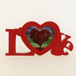 Фоторамка Такая любовь, размер фото - 10х10 см ФР-1624ПЛАСТИК 000000000001195512