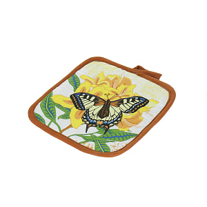 Набор прихватка и рукавица Бабочка Мультидом, хлопок, 2 предмета 000000000001126843