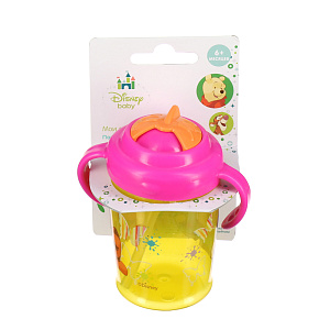Поильник Мои друзья Тигруля и Винни Lubby&Disney baby, от 6 месяцев, 250мл 000000000001135510