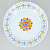 Тарелка десертная 19см КОРАЛЛ Turkish стеклокерамика 000000000001208040