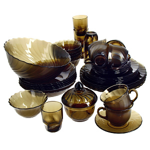 Столовый набор Ocean Eclipse Luminarc, 45 предметов 000000000001001792