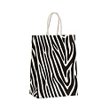 Пакет подарочный Zebra 21х15х8см 000000000001222097