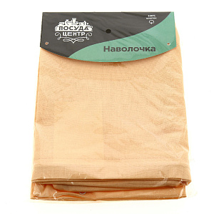 Наволочка 45х45см ПОСУДА ЦЕНТР коралл хлопок 000000000001189033