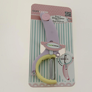 Овощечистка SUN PLASTIK вертикальная и горизонтальная пластик 000000000001189259