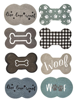 Коврик плетеный для животных LUCKY 40х60см в ассортименте хлопок 000000000001225690