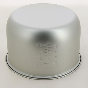 Чаша для мультиварки 5л LUAZON HOME универсальная антипригарная серая 000000000001205756